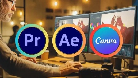 Social Media Video Editing: Premiere Pro After Effect Canva