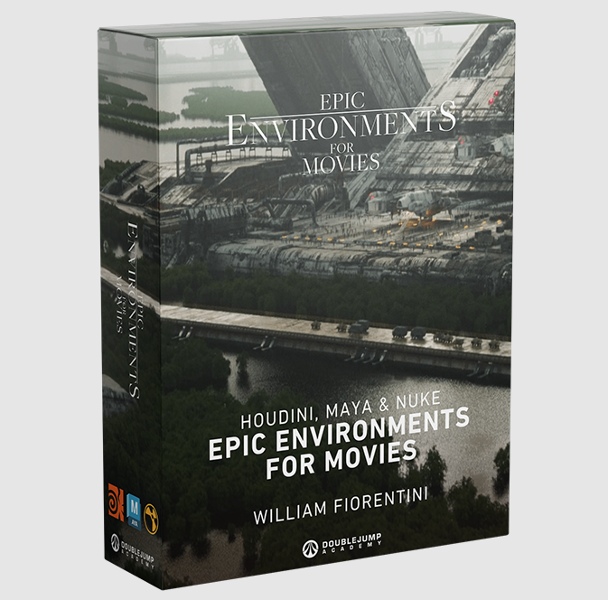 Epic Environments for Movies Houdini, Maya and Nuke Tutorial