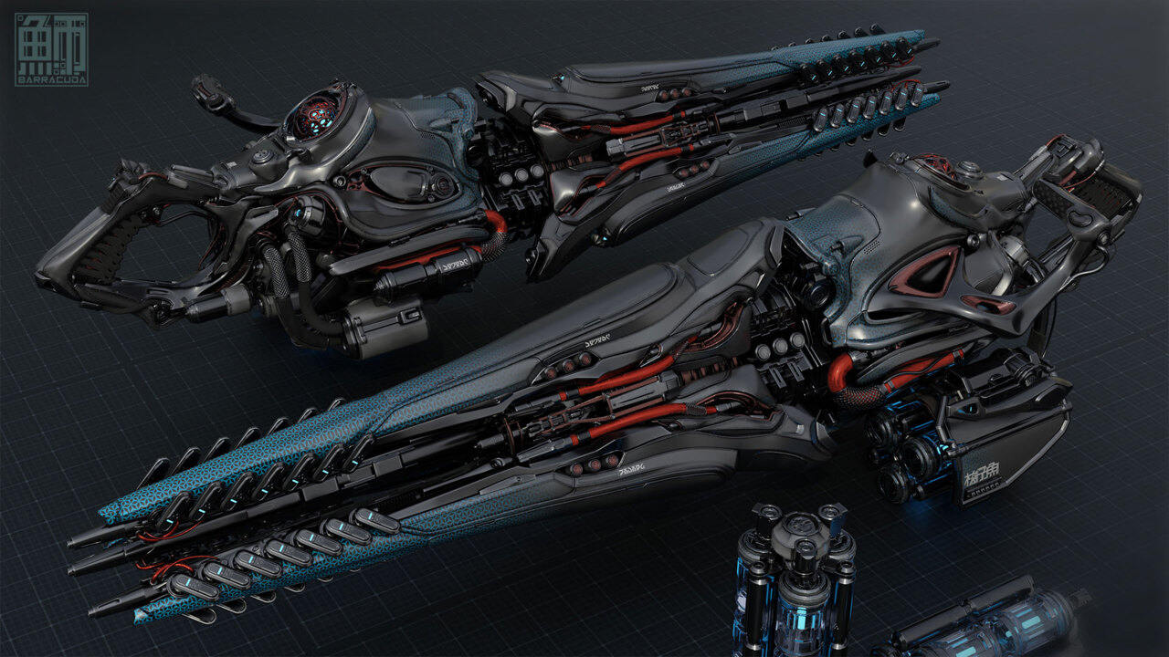 The Gnomon Workshop – 3D Weapon Design VR Workflow Concepting Using Substance 3D Modeler & Blender