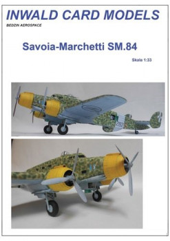  - Savoia-Marchetti SM.84 (Inwald Card Models)