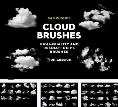Cloud Brushes - T32RWAF