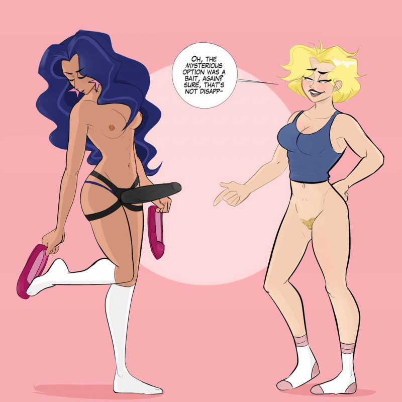 Foxyart - Strippin' Hero Girls (DC SuperHero Girls) Porn Comics