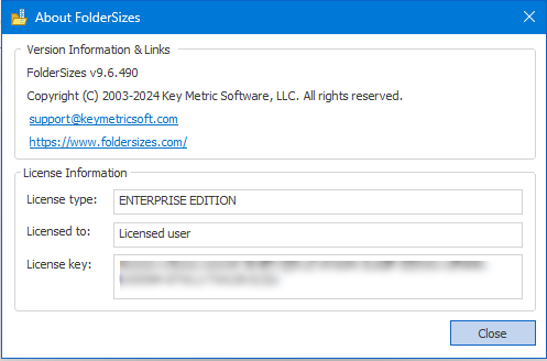 FolderSizes 9.6.490 Enterprise Edition