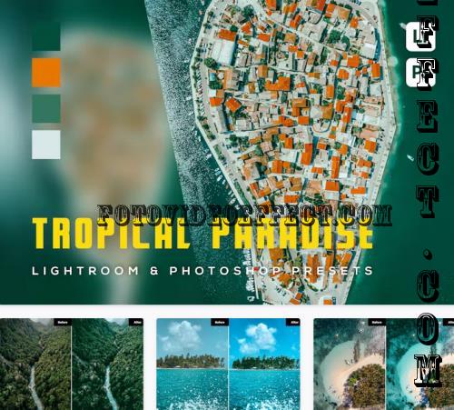 6 Tropical paradise Lightroom and Photoshop Preset - VSMHC63