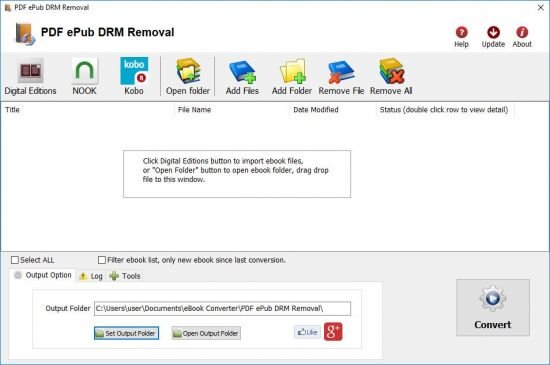 PDF ePub DRM Removal 3.24.10701.381