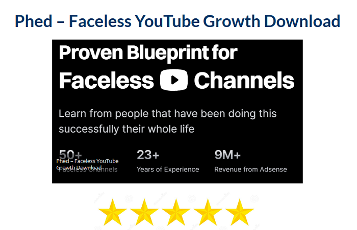 Phed – Faceless YouTube Growth Download 2024