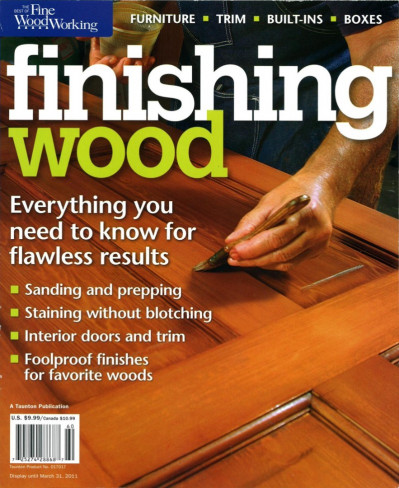 Finishing Wood - Editors of Fine WoodWorking 9c23f2879b7f9a9bbdc2164b25d46cdd