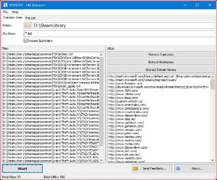 VovSoft URL Extractor 2.4