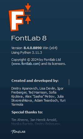 FontLab 8.4.0.8898