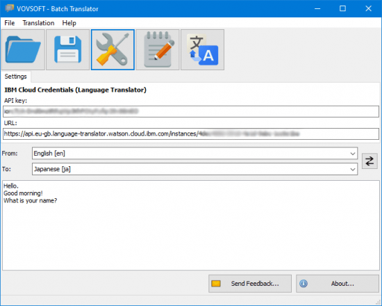 VovSoft Batch Translator 4.0