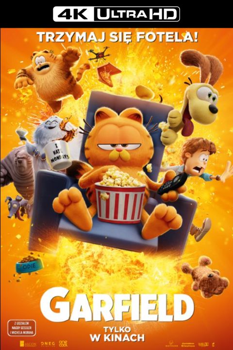 Garfield / The Garfield Movie (2024) PLDUB.2160p.WEB-DL.DD5.1.HDR.HEVC-OzW / Dubbing PL