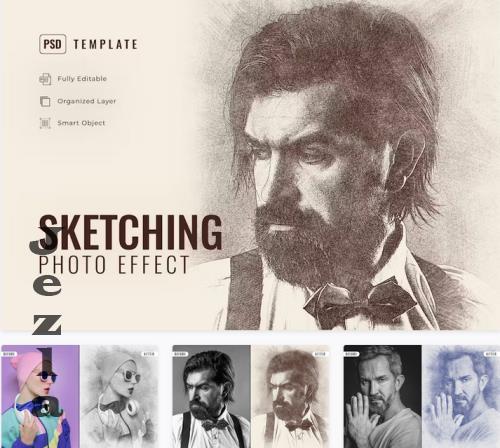 Sketching Photo Effect - 5YEFP88