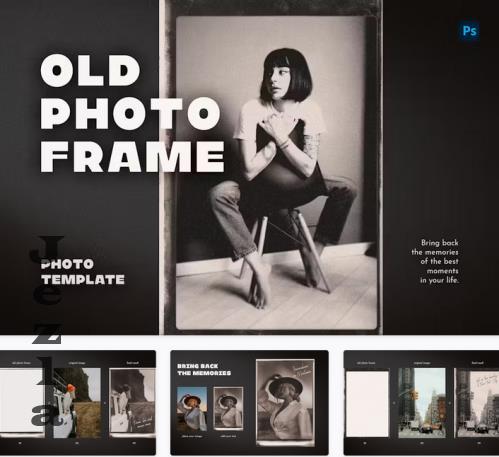 Old Photo Frame Template - 279538471