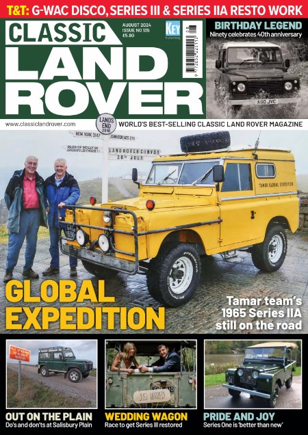 Classic Land Rover - Issue 135 - August 2024 206d396a182f6be444d68806845f693b