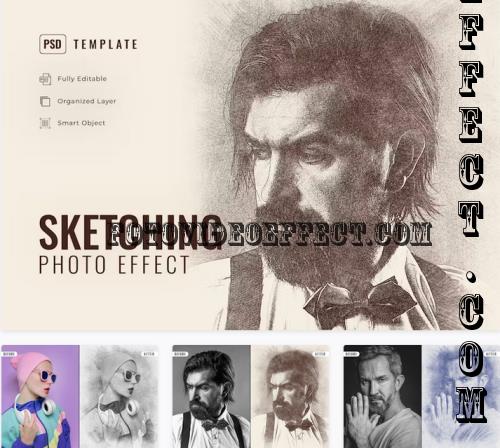 Sketching Photo Effect - 5YEFP88