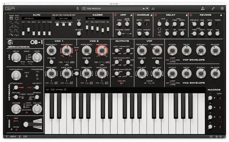 GForce Oberheim OB–1 v1.0.0 (Win/macOS)