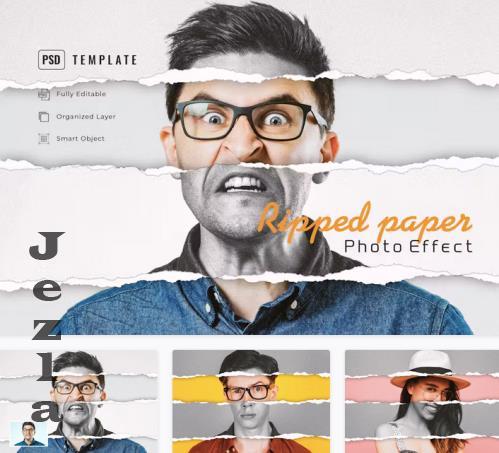 Ripped Paper Effect - BP28CTD