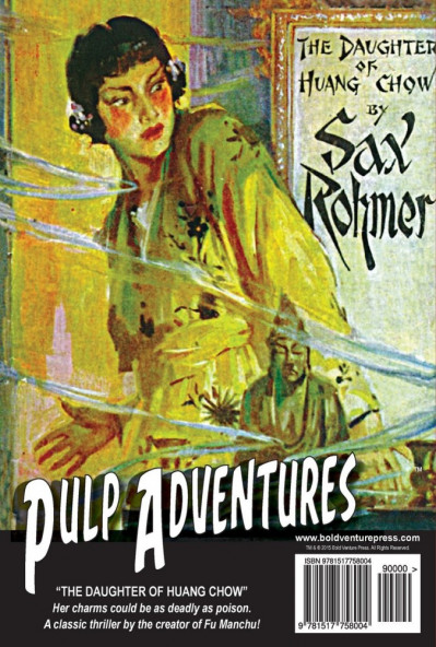 Pulp Adventures #19: The Daughter of Huang Chow - Bold Venture Press 4c57bd98be6784a63403b5bdb68ee3e3