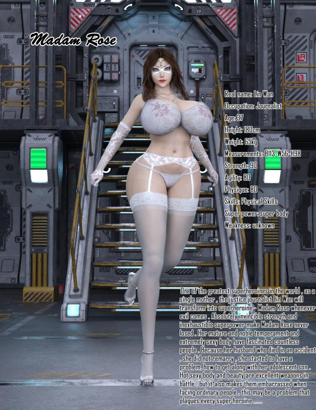 Drushton - Madam Rose from Z Knight 3D Porn Comic