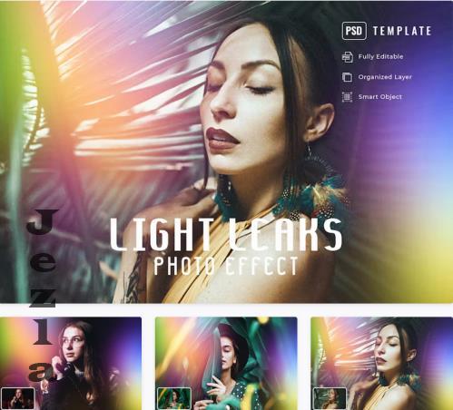 Light Leaks Photo Effect - E94ZX9V