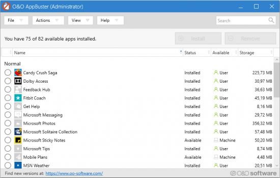 O&O AppBuster 1.4.1345