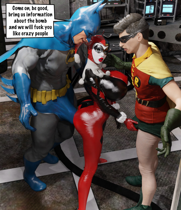 Bladoman - ARKHAM CITY 3D Porn Comic