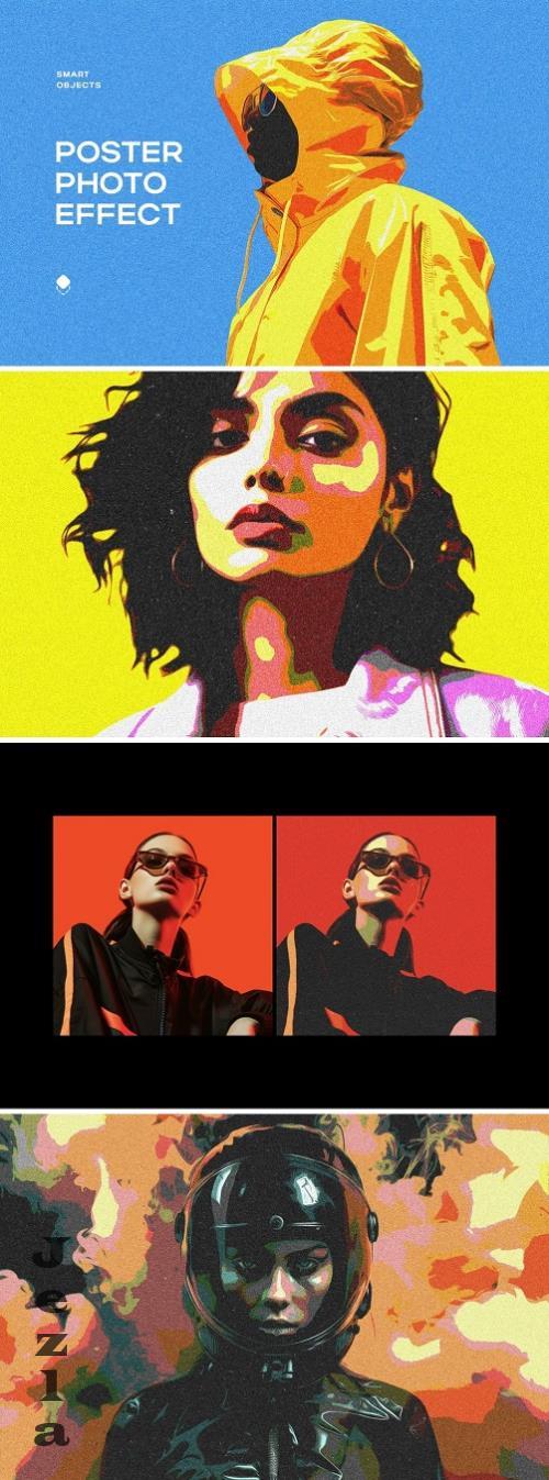 Poster Pop Art Photo Effect - 279935107