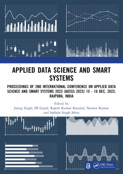 Applied Data Science and Smart Systems - Jaiteg Singh  467e99f2bb10cc9f3a5db7ca6b501c93