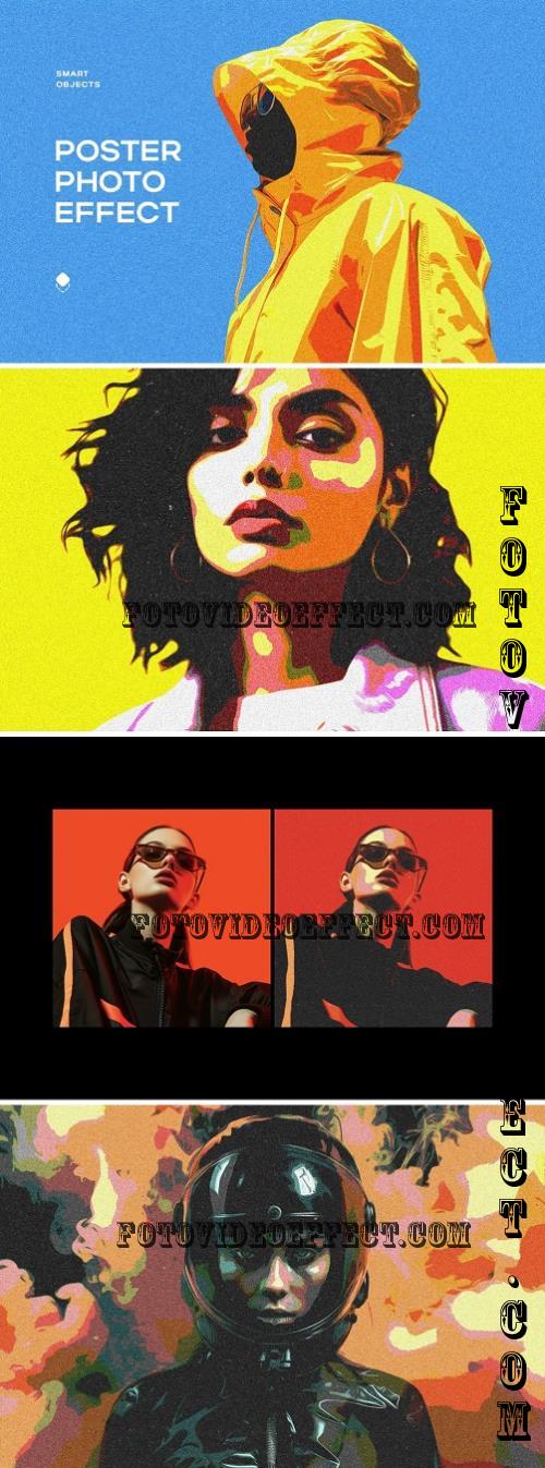 Poster Pop Art Photo Effect - 279935107