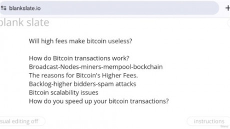 Issues with Bitcoin Fundamentals