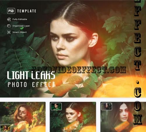 Light Leaks Photo Effect - YW3ALPP