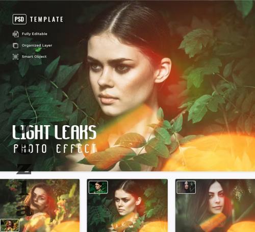 Light Leaks Photo Effect - YW3ALPP