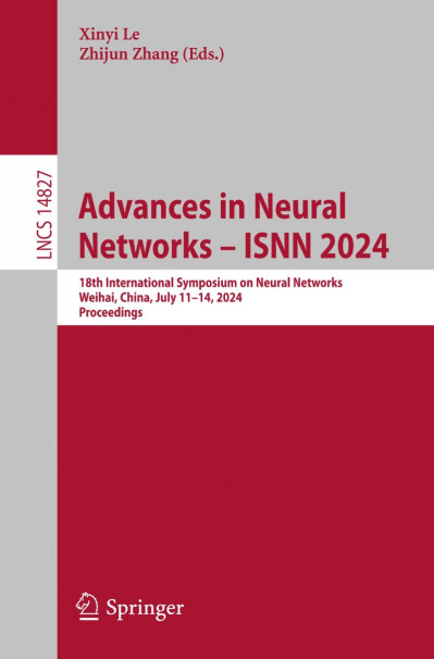 Advances in Neural NetWorks - ISNN 2017: 14th International Symposium, ISNN 2017, ... 5536699cde17926f70a92f5a16c4c0f9