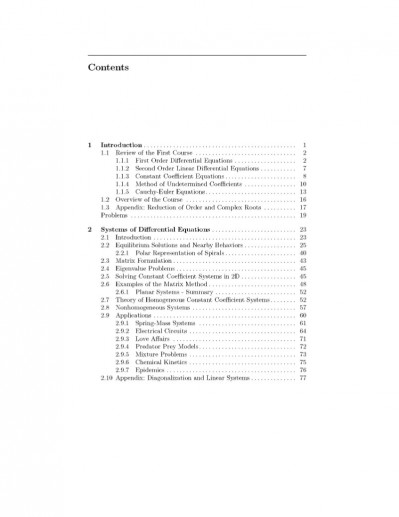 Second Course in Ordinary Differential Equations for Scientists and Engineers / Ed... 7166a6fb32d52dabbe3bade3cf89ca31