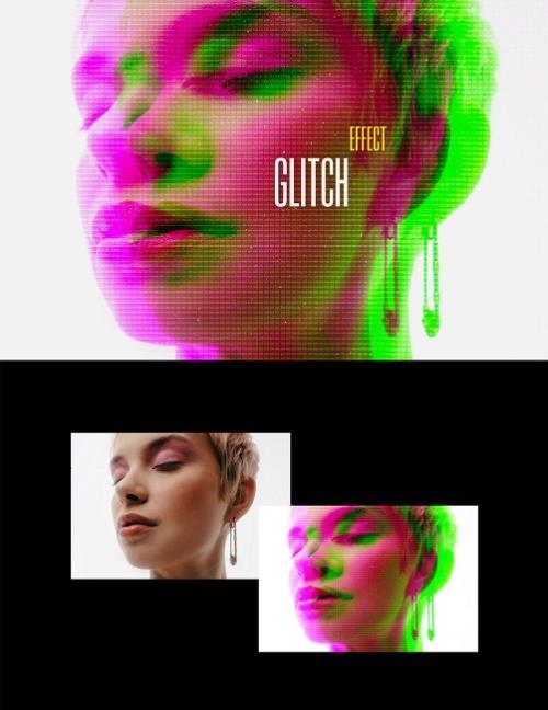 Digital Glitch Effect