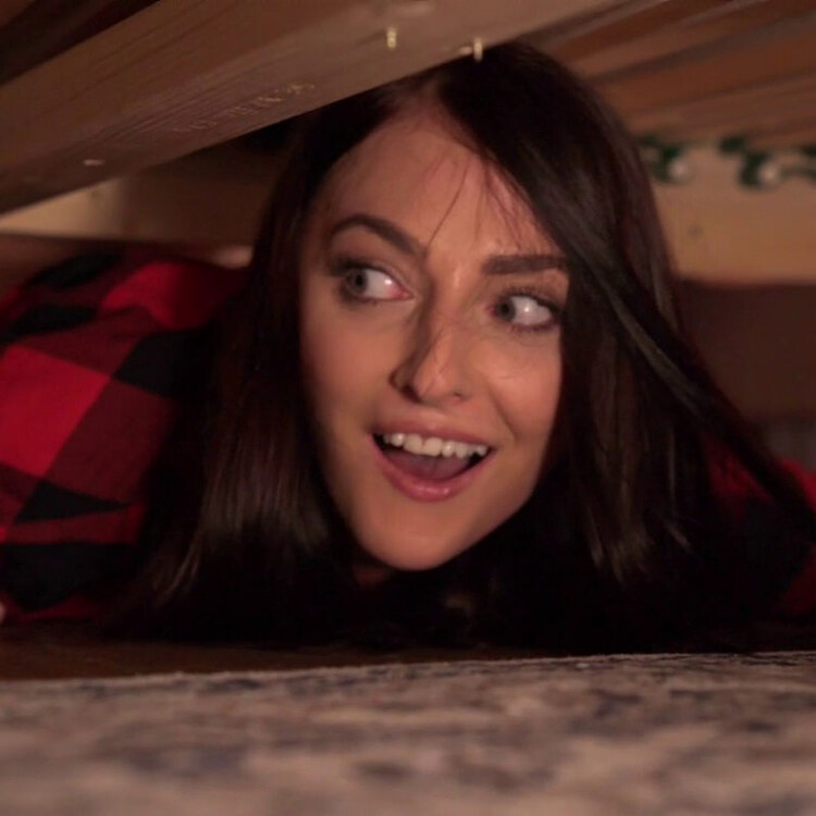 Katy Rose and Charlie Red  Stuck Under A Bed 2 (FakeHub/FakeHostel) HD 720p