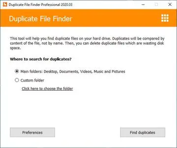 Duplicate File Finder Professional 2024.04 Multilingual