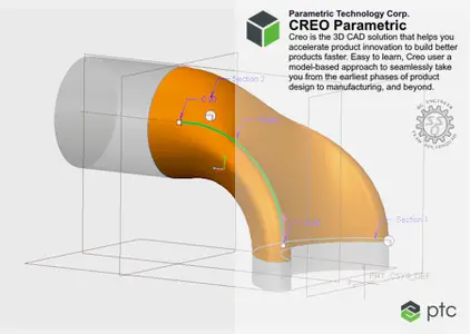 PTC Creo 11.0.1.0 with HelpCenter Win x64