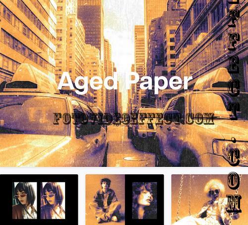 Aged Paper Photo Effect- 280307440