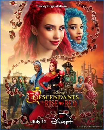 Descendants The Rise of Red 2024 720p DSNP WEB-DL DDP5 1 H 264-FLUX