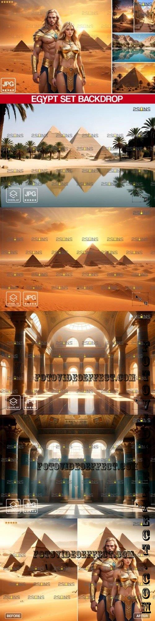 Ancient Egypt Backdrop, Egypt Photos Vol 01- 280188088