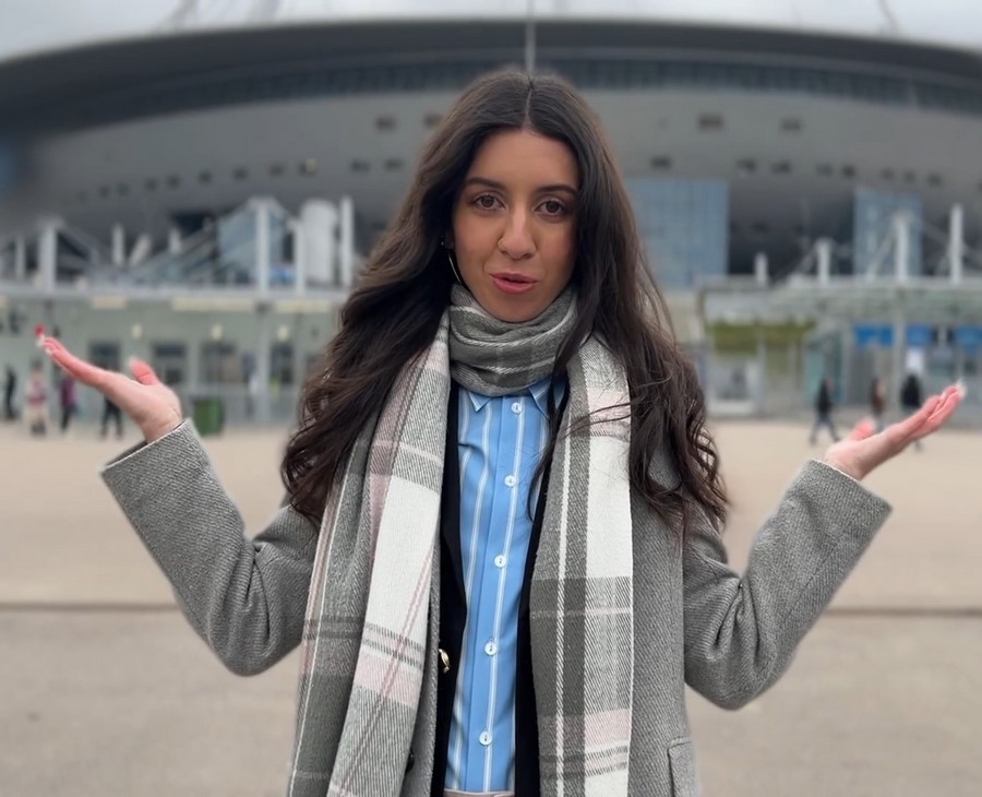 Katty West - Cum On My Face In The Football Stadium FullHD