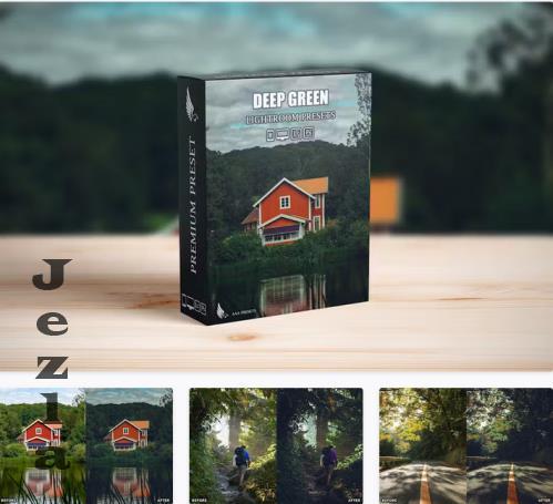 Deep Green Nature Lightroom Presets Pack - 53215030