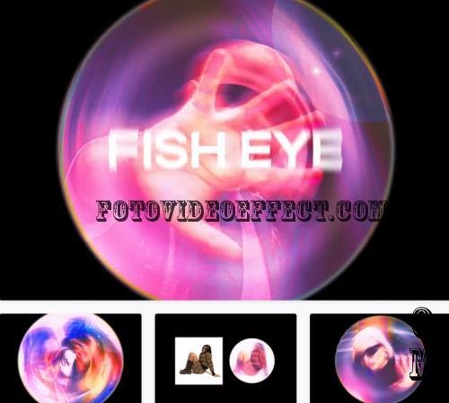 Rippled Fish Eye Photo Effect - 280458499