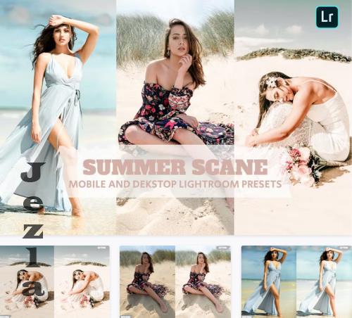 Summer Scane Lightroom Presets Dekstop and Mobile - AD8QZ9G