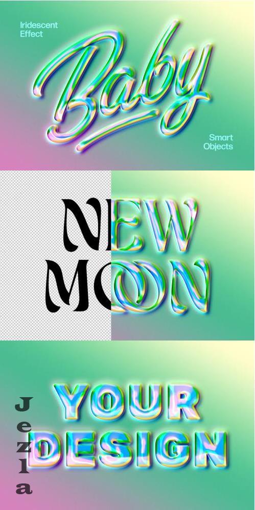 Holo Glow Text & Logo Effect - 272595085