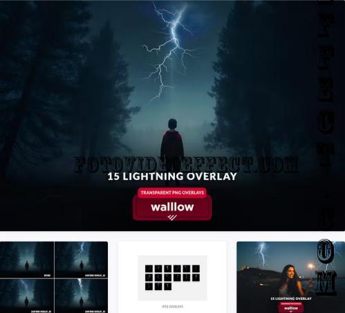 Lightning Transparent PNG overlays - 280451561