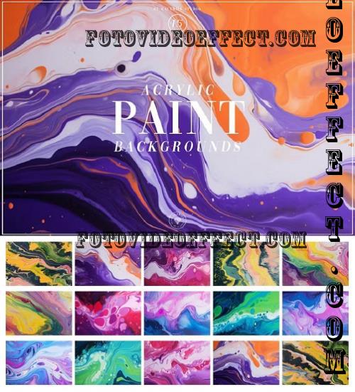 Acrylic Paint Backgrounds - 9STTP3E