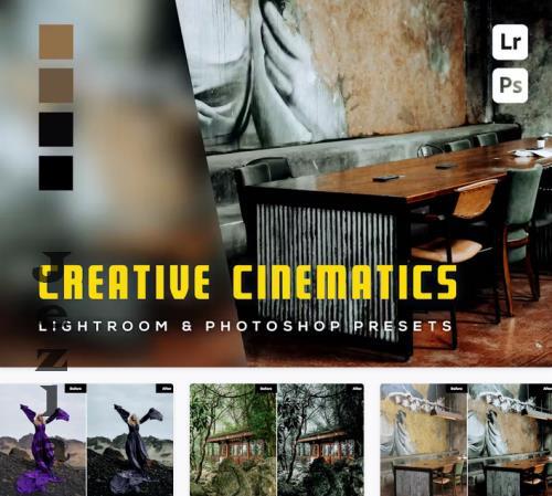 6 Creative Cinematics Lightroom Presets - NX5N5FP