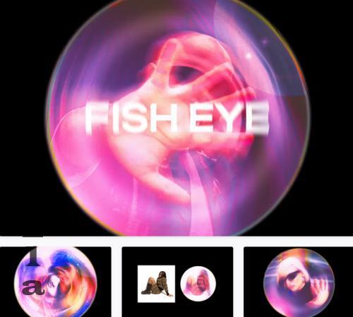 Rippled Fish Eye Photo Effect - 280458499